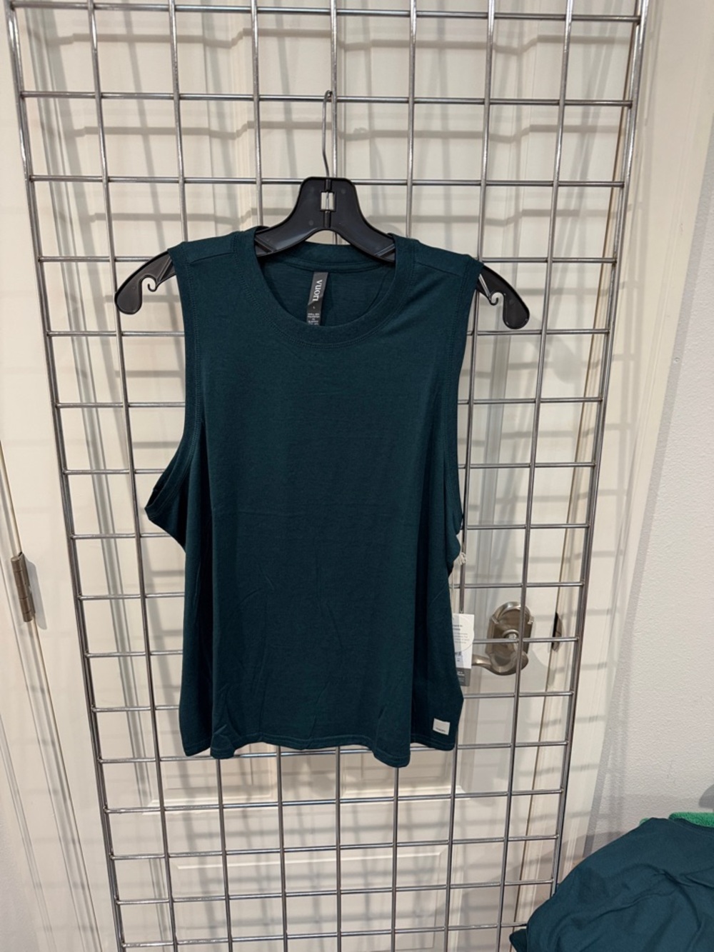 Vuori Deep Teal Energy Tank Top
